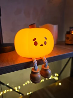چراغ خواب سیلیکونی کدو