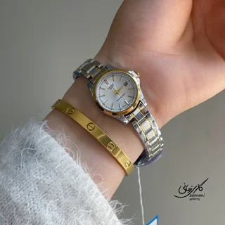 ساعت کاسیو دو رنگ