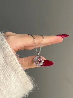 گردنبند تخفیفی ماه نگینی