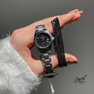 ساعت کاسیو صفحه گرد مشکی