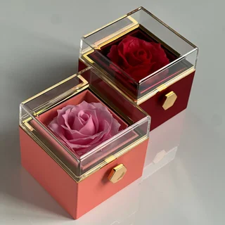 باکس گل رز چرخشی