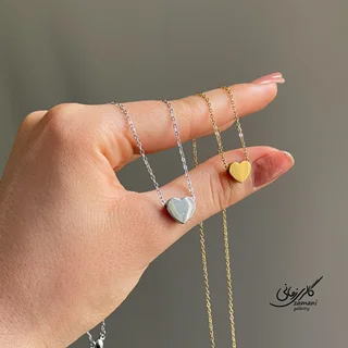 گردنبند قلب سه بعدی