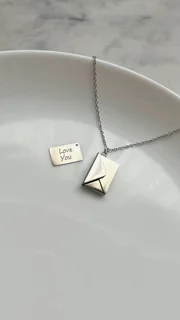 گردنبند پاکت نامه